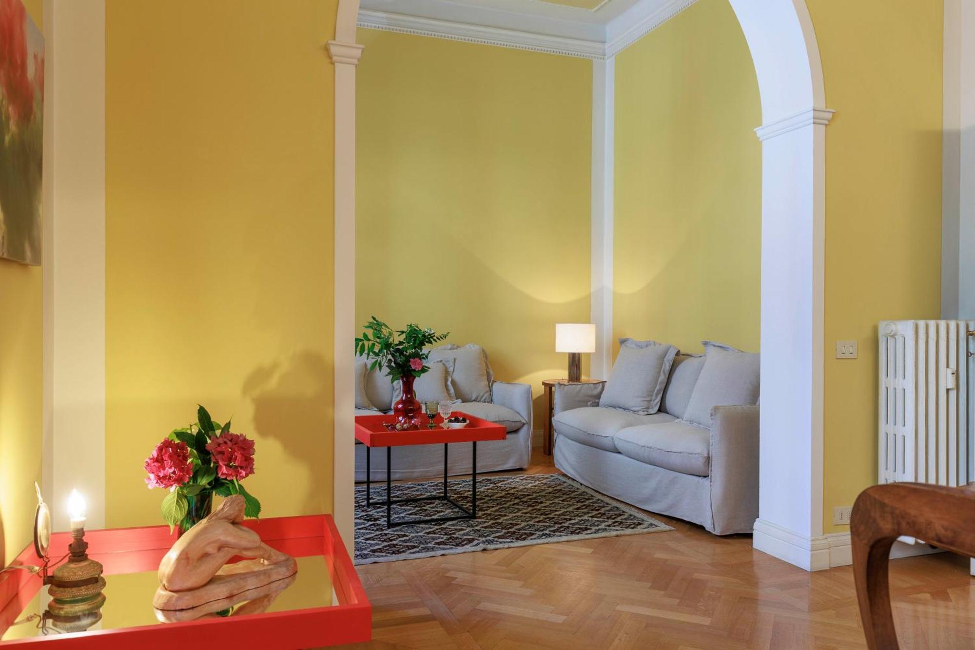 Florence Huge Apartment With Private Garden Exterior photo